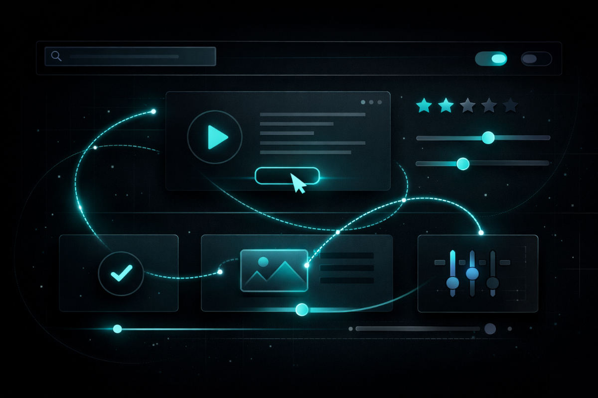 Illustration representing UX and usability evaluation